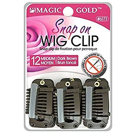 Magick gold snap on wig blade